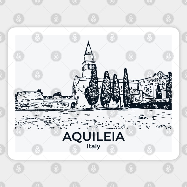 Aquileia - Italy Magnet by Lakeric